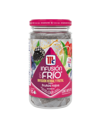 MC CORMICK INFUSION FRUTOS ROJOS X10UND