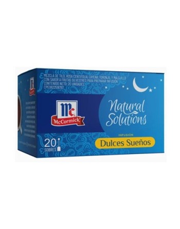 MC CORMICK NATURAL SOLUTIONS INFUSION DULCE SUEÑOS 20SOBRES 40G