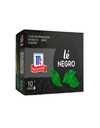 MC CORMICK TE NEGRO X 10 SOBRES