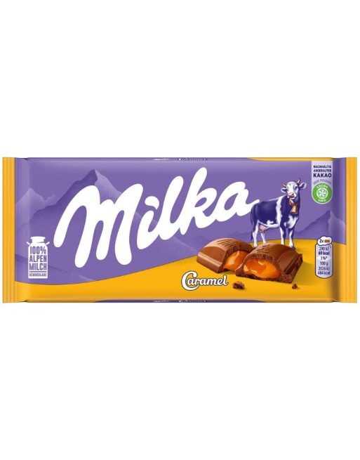 MILKA CHOCOLATE CARAMEL 100G