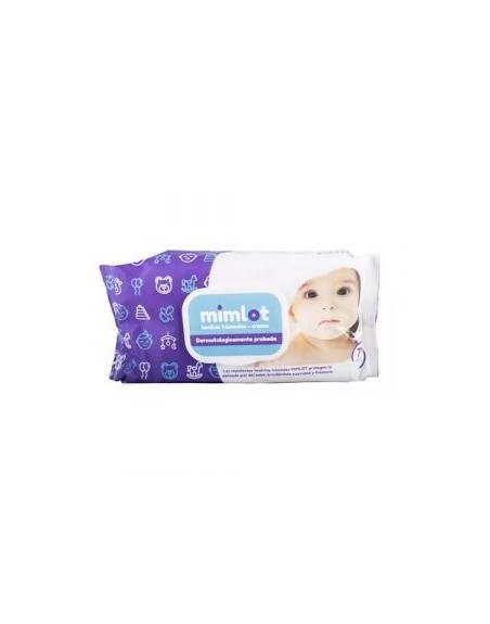 MIMLOT TOALLAS HUMEDAS CREMA 72UND