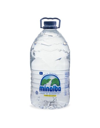 MINALBA AGUA POTABLE 5L GALON