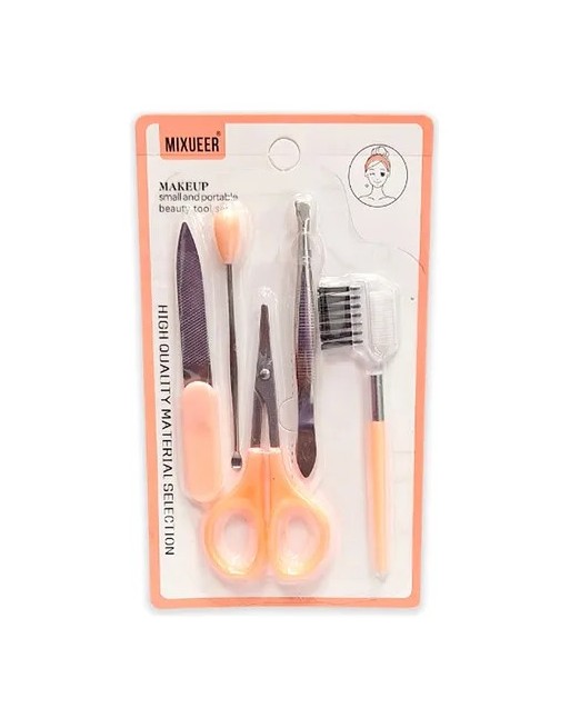 MIXUEER KIT DE UÑAS X5