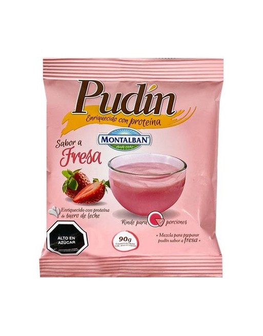 MONTALBAN PUDIN FRESA 90G