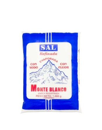 MONTE BLANCO SAL REFINADA 1KG