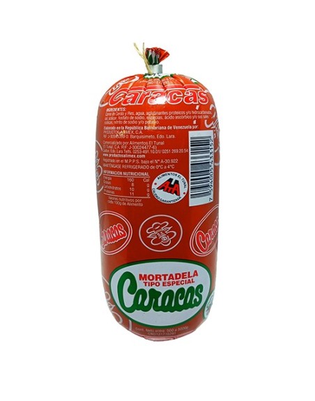MORTADELA CARACAS 500GR