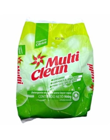 MULTI CLEAN DETERGENTE EN POLVO 900G