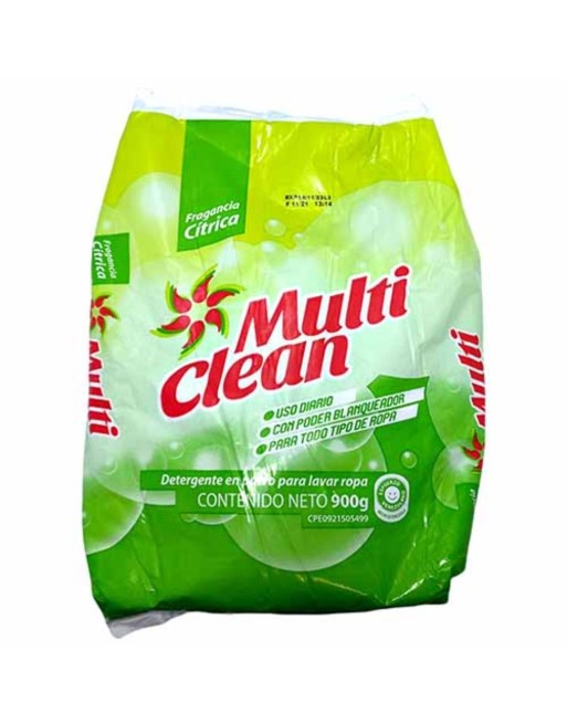 MULTI CLEAN DETERGENTE EN POLVO 900G