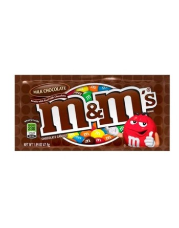 MYM MILK CHOCOLATE 47.9G BOLSITA