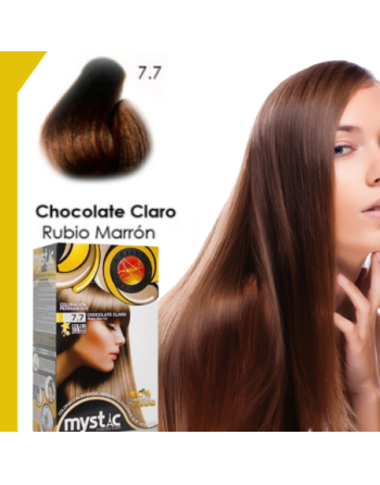 MYSTIC KIT CHOCOLATE CLARO 7.7 TINTE CABELLO