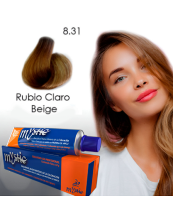MYSTIC KIT RUBIO CLARO BEIGE 8.31 TINTE CABELLO