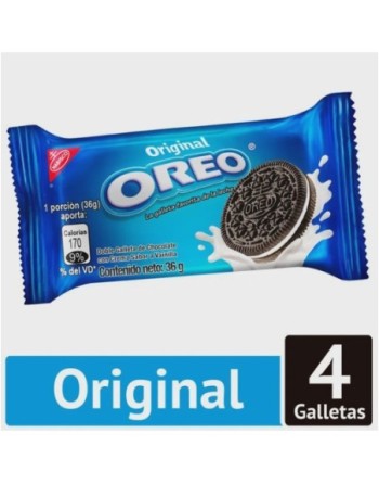 NABISCO OREO GALLETA DE CHOCOLATE 36G
