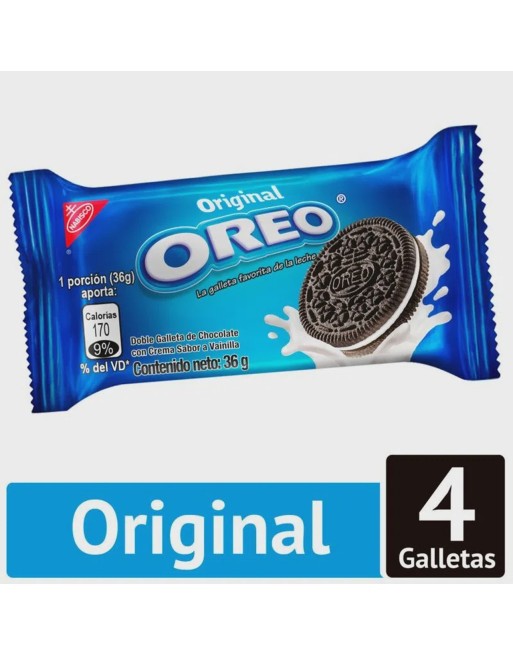 NABISCO OREO GALLETA DE CHOCOLATE 36G