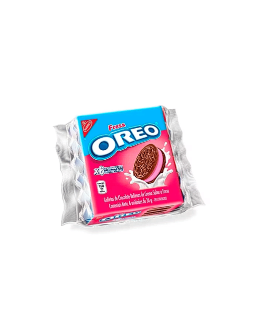 NABISCO OREO GALLETA DE CHOCOLATE CON FRESA 36G