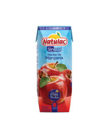 NATULAC JUGO MANZANA 250ML
