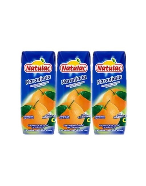 NATULAC JUGO NARANJA 250ML