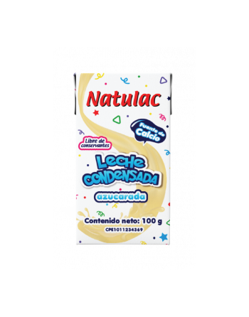 NATULAC LECHE CONDENSADA 100G