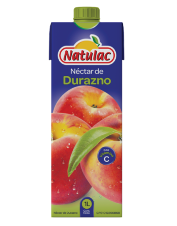 NATULAC NECTAR DE DURAZNO 1L