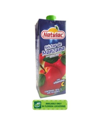 NATULAC NECTAR DE MANZANA 1LT