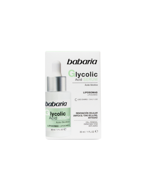BABARIA SERUM ACIDO GLICOLICO ANTIEDAD  30ML