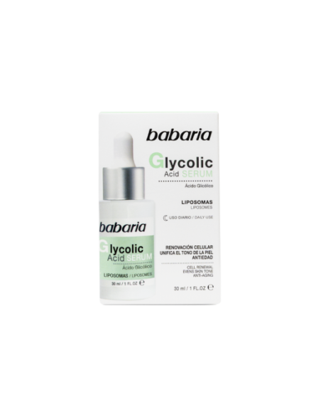 BABARIA SERUM ACIDO GLICOLICO ANTIEDAD  30ML