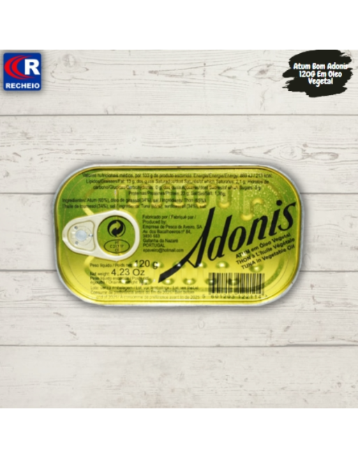 ADONIS ATUN VEGETAL 120G