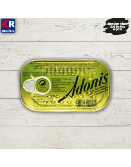 ADONIS ATUN VEGETAL 120G