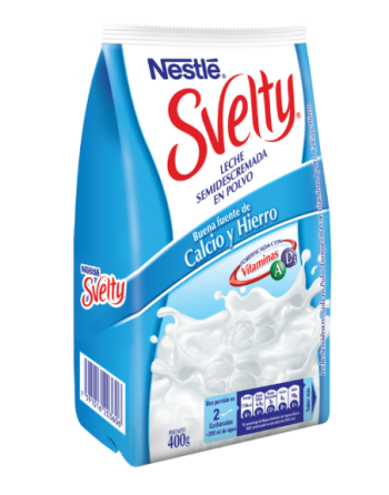 NESTLE ESVELTY LECHE SEMIDESCREMADA EN POLVO 400G
