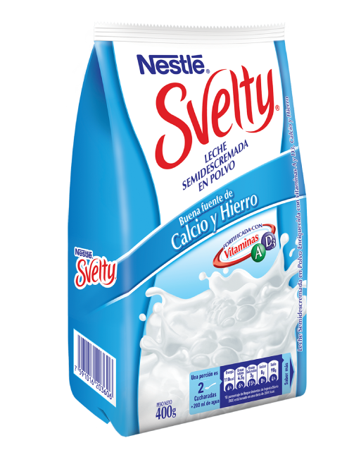 NESTLE ESVELTY LECHE SEMIDESCREMADA EN POLVO 400G