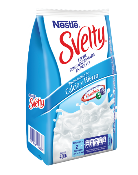 NESTLE ESVELTY LECHE SEMIDESCREMADA EN POLVO 400G