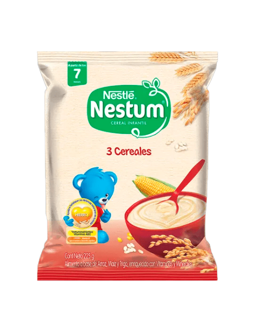 NESTLE NESTUM 3 CEREALES 225G BOLSA