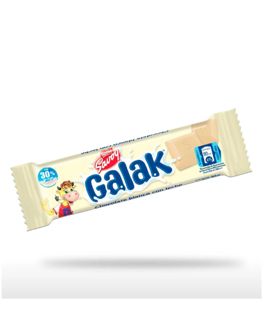 NESTLE SAVOY GALAK CHOCOLATE BLANCO 30G