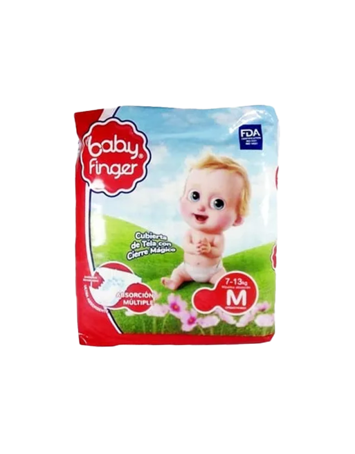BABY FINGER PAÑALES X10UD TALLAG