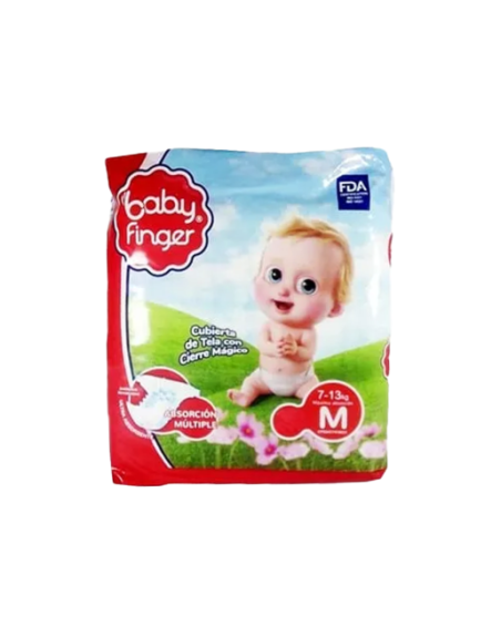 BABY FINGER PAÑALES X10UD TALLAG