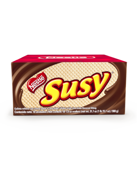 NESTLE SUSY GALLETA RELLENA DE CHOCOLATE 50G