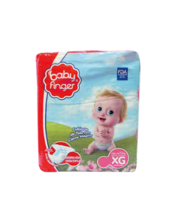 BABY FINGER PAÑALES X10UND TALLA  XG