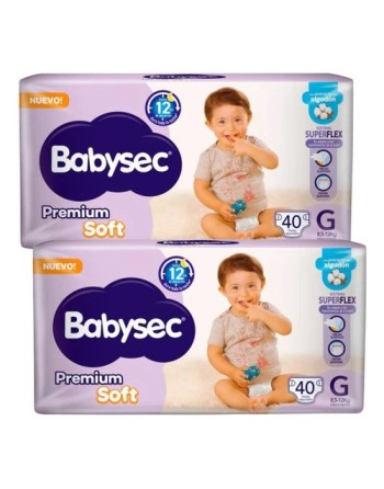 BABYSEC PAÑALES X2