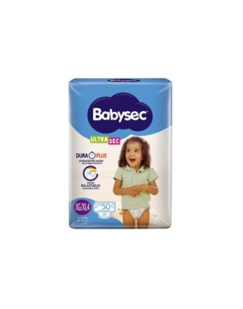 BABYSEC ULTRA PAÑALES DESECHABLES XG X50UND