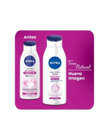 NIVEA CREMA CORPORAL ACLARADO NATURAL 400ML
