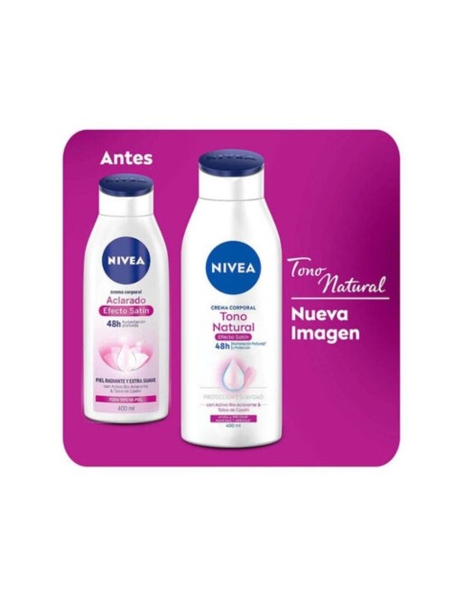 NIVEA CREMA CORPORAL ACLARADO NATURAL 400ML