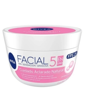 NIVEA CREMA FACIAL ACLARADO NATURAL 200ML