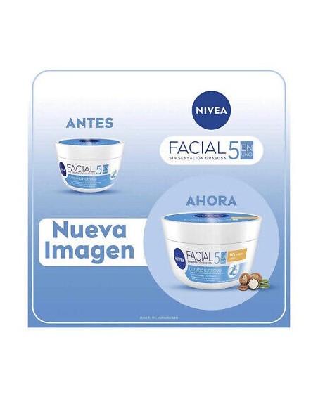 NIVEA FACIAL 5 EN 1 CUIDADO NUTRITIVO 50ML