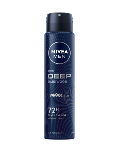 NIVEA MEN DEEP BLACK CARBON 150ML