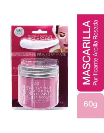 BACC ARCILLA ROSADA MASCARILLA PURIFICANTE 60G