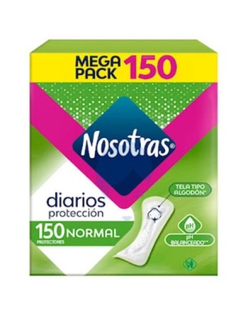 NOSOTRAS PROTECTORES DIARIOS NORMAL 150UND