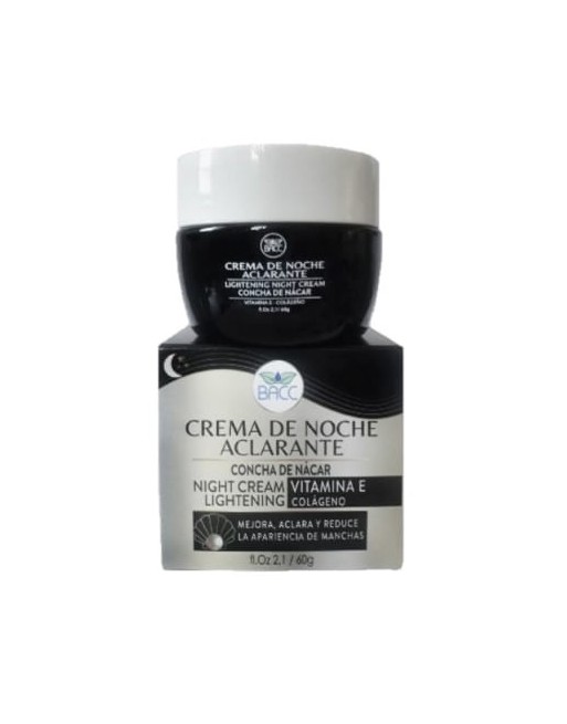 BACC CREMA DE NOCHE ACLARANTE 60G