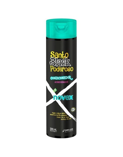 NOVEX SANTO BLACK PODERODO SHAMPO + ACONDICIONDOR 300ML