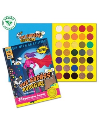 NUDE THE BADASS RUDEGIRL 35  EYESHADOW PALETTE 6