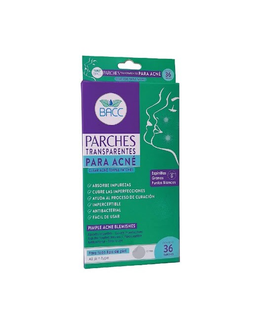 BACC PARCHES PARA ACNE X36UND