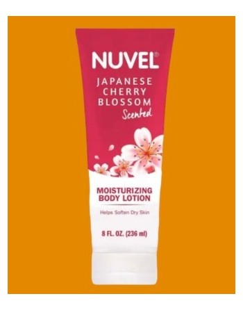 NUVEL BODY LOTION JAPANESA CHERRY BLOSSON 236ML